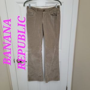 Banana Republic Tan Boot Cut Pants